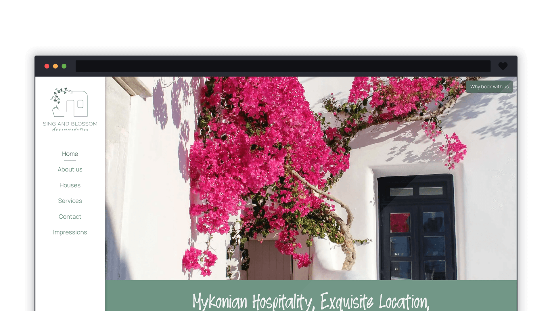 intro Sing & Blossom Accommodation